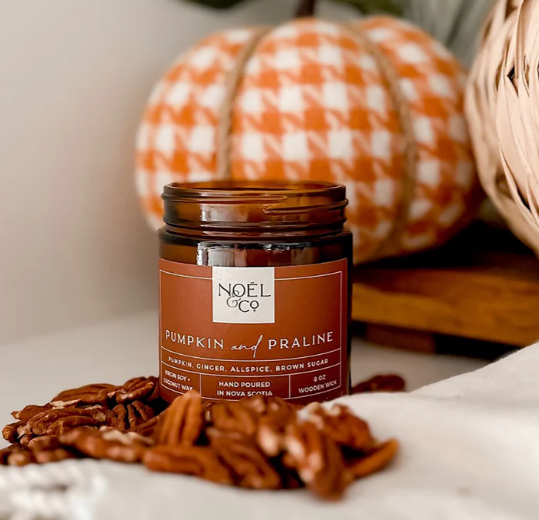 Pumpkin & Praline Autumn Candle